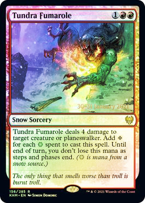 Tundra Fumarole [Kaldheim Prerelease Promos] | Play N Trade Winnipeg