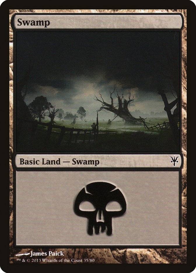 Swamp (35) [Duel Decks: Sorin vs. Tibalt] | Play N Trade Winnipeg