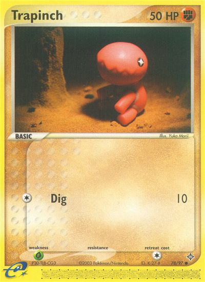 Trapinch (78/97) [EX: Dragon] | Play N Trade Winnipeg