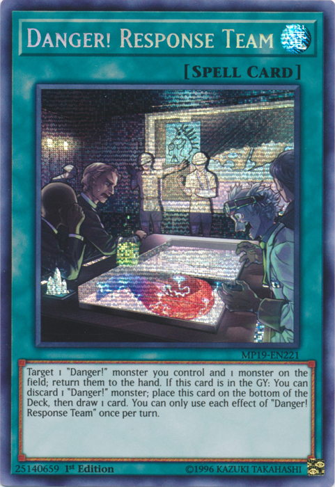 Danger! Response Team [MP19-EN221] Prismatic Secret Rare | Play N Trade Winnipeg