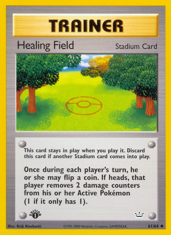 Healing Field (61/64) [Neo Revelation 1st Edition] | Play N Trade Winnipeg