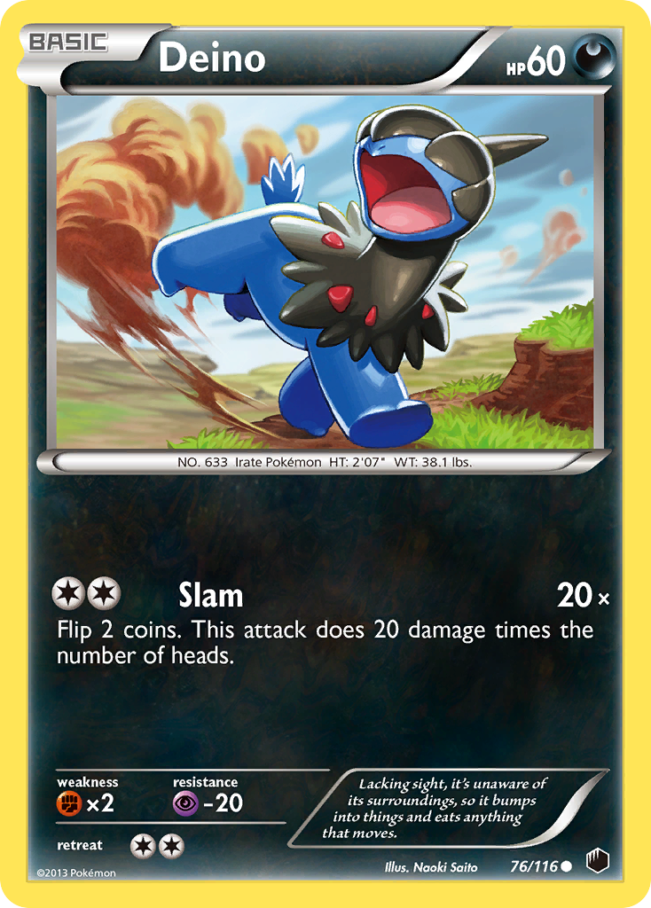 Deino (76/116) [Black & White: Plasma Freeze] | Play N Trade Winnipeg