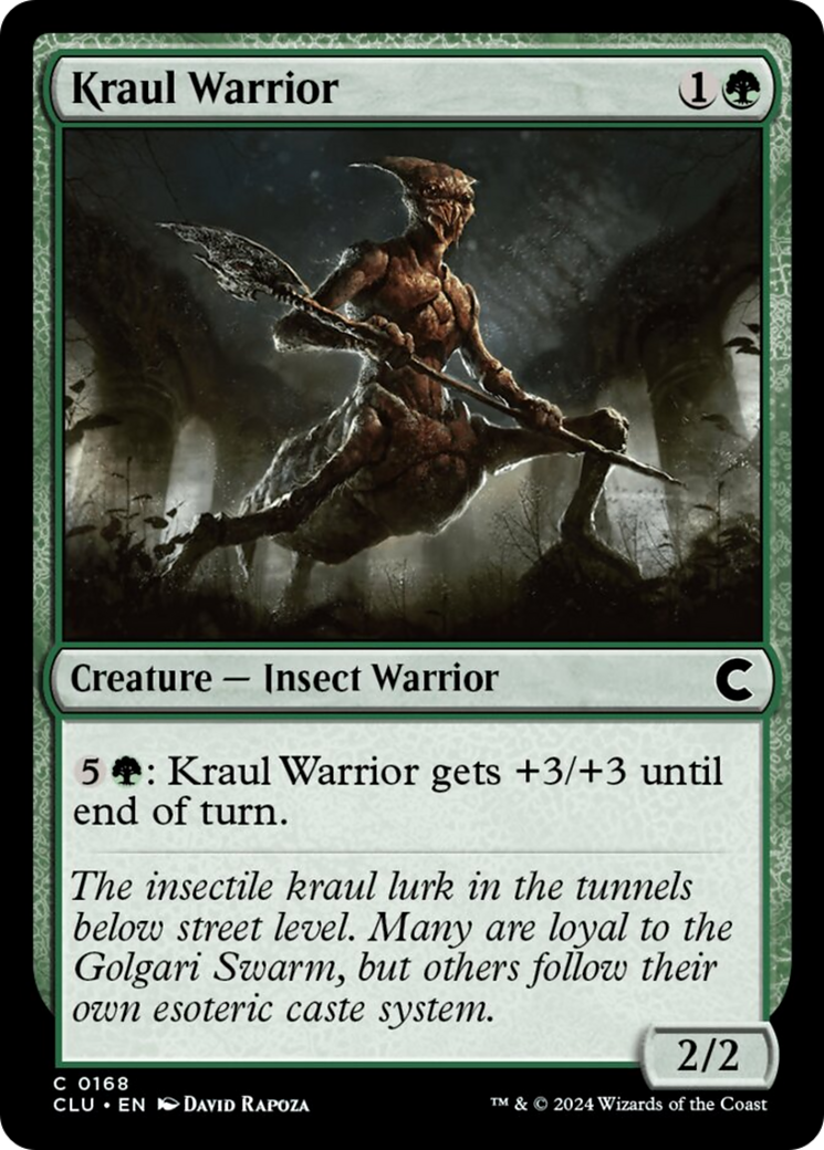 Kraul Warrior [Ravnica: Clue Edition] | Play N Trade Winnipeg