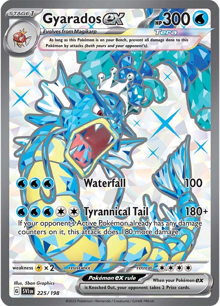 Gyarados ex (225/198) [Scarlet & Violet: Base Set] | Play N Trade Winnipeg