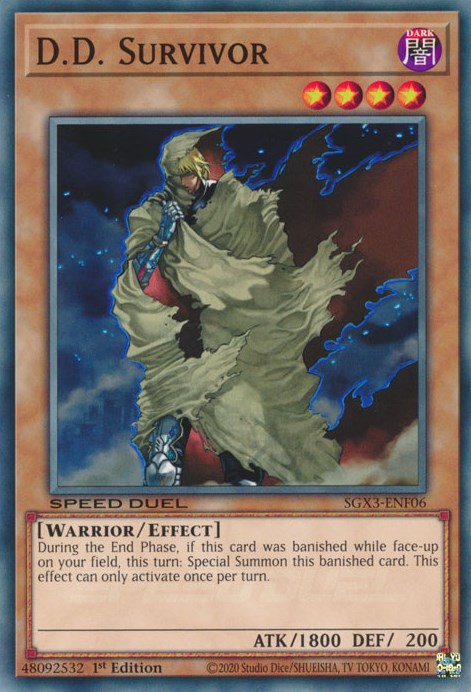 D.D. Survivor [SGX3-ENF06] Common | Play N Trade Winnipeg