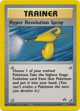 Hyper Devolution Spray (73/75) [Neo Discovery Unlimited] | Play N Trade Winnipeg