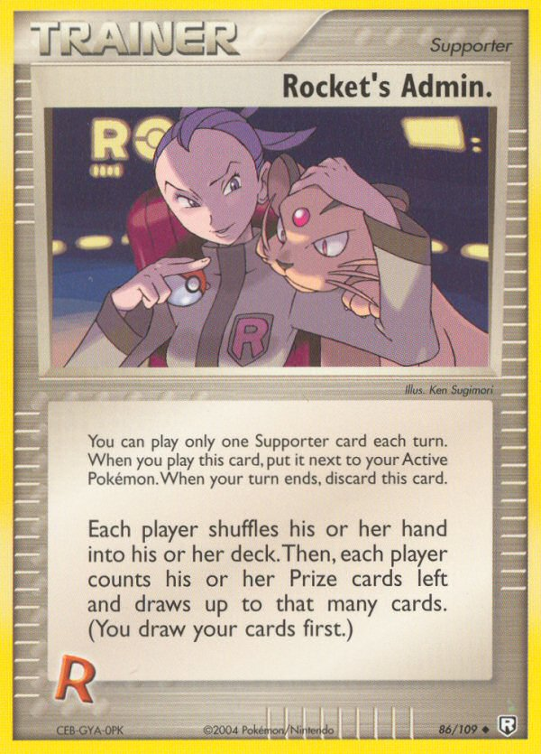 Rocket's Admin. (86/109) [EX: Team Rocket Returns] | Play N Trade Winnipeg