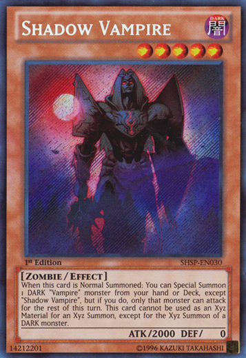 Shadow Vampire [SHSP-EN030] Secret Rare | Play N Trade Winnipeg