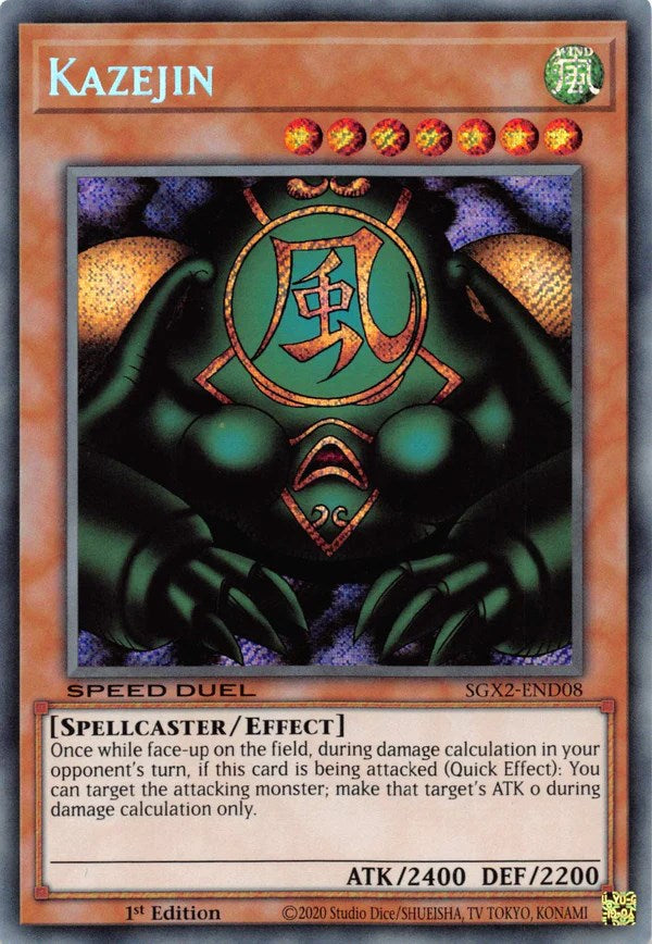 Kazejin [SGX2-END08] Secret Rare | Play N Trade Winnipeg