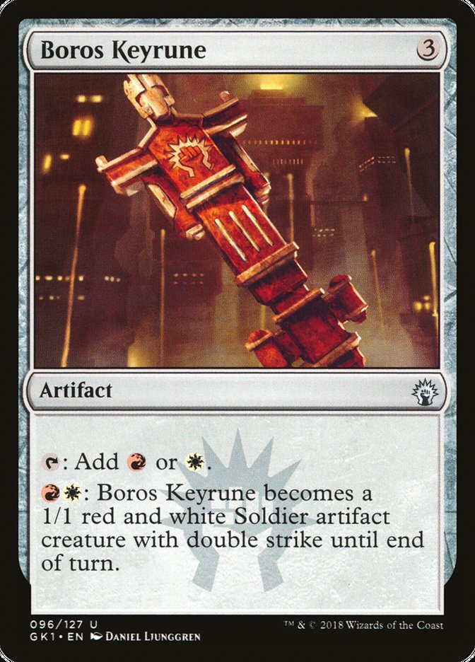 Boros Keyrune [Guilds of Ravnica Guild Kit] | Play N Trade Winnipeg