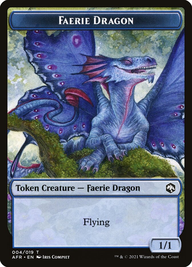 Faerie Dragon Token [Dungeons & Dragons: Adventures in the Forgotten Realms Tokens] | Play N Trade Winnipeg