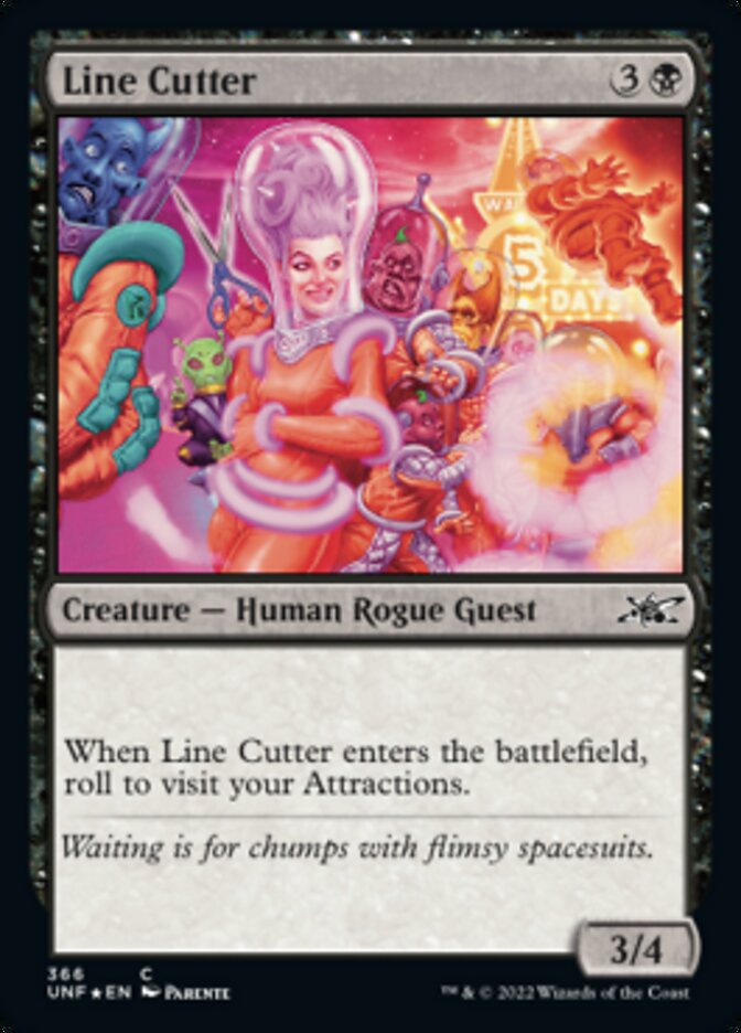 Line Cutter (Galaxy Foil) [Unfinity] | Play N Trade Winnipeg