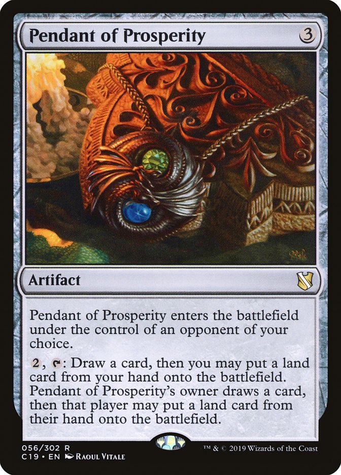 Pendant of Prosperity [Commander 2019] | Play N Trade Winnipeg