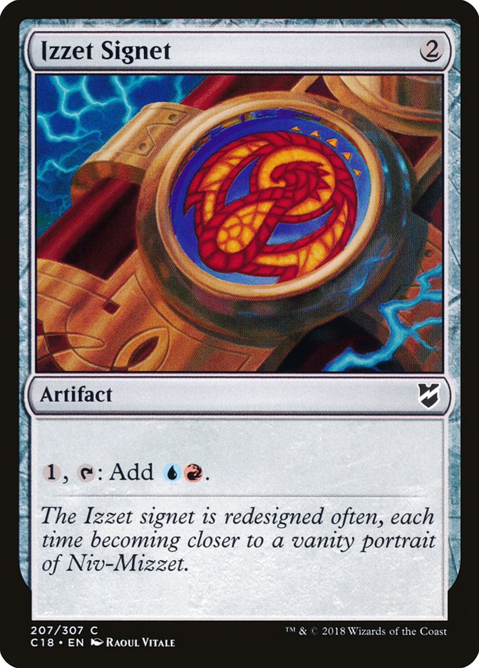 Izzet Signet [Commander 2018] | Play N Trade Winnipeg