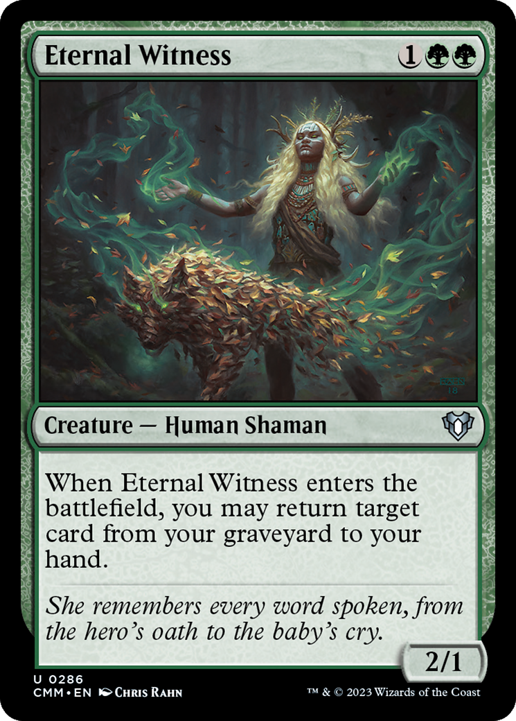 Eternal Witness [Commander Masters] | Play N Trade Winnipeg