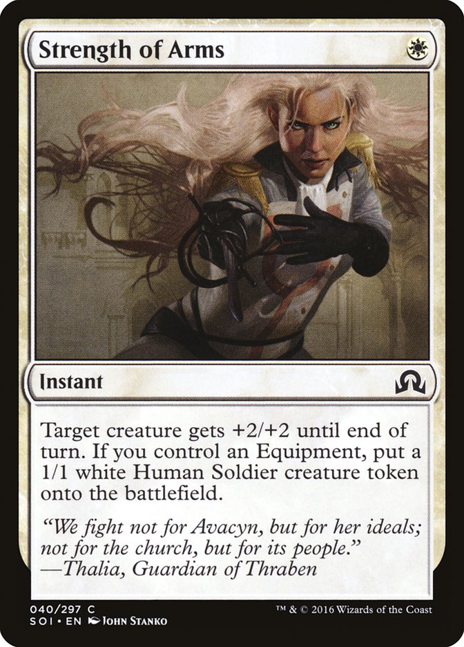 Strength of Arms [Shadows over Innistrad] | Play N Trade Winnipeg