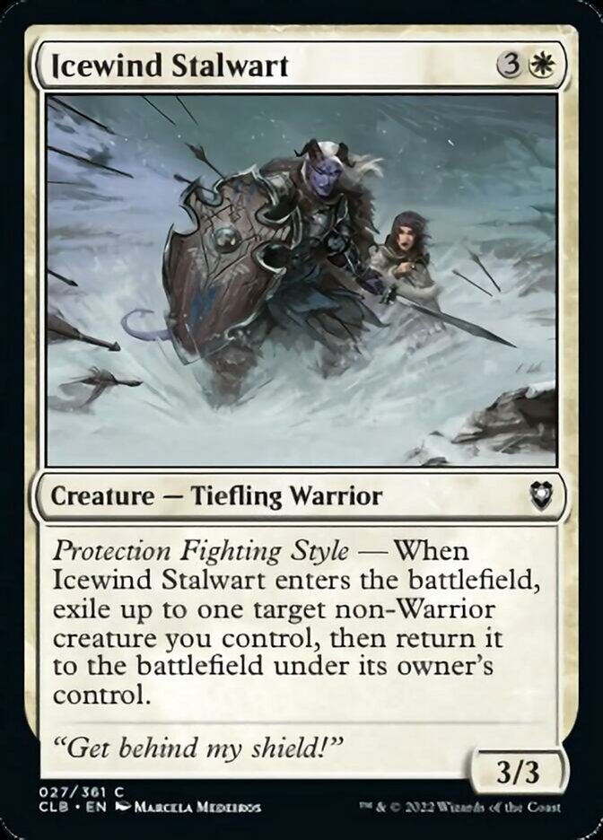 Icewind Stalwart [Commander Legends: Battle for Baldur's Gate] | Play N Trade Winnipeg