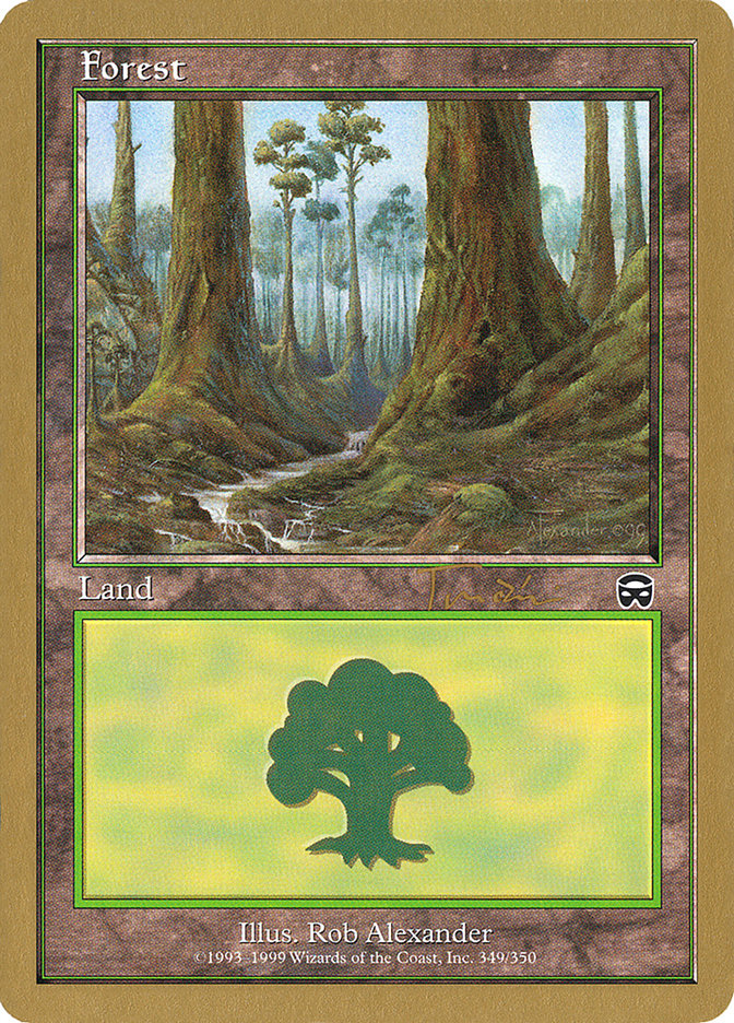 Forest (jt349) (Jan Tomcani) [World Championship Decks 2001] | Play N Trade Winnipeg