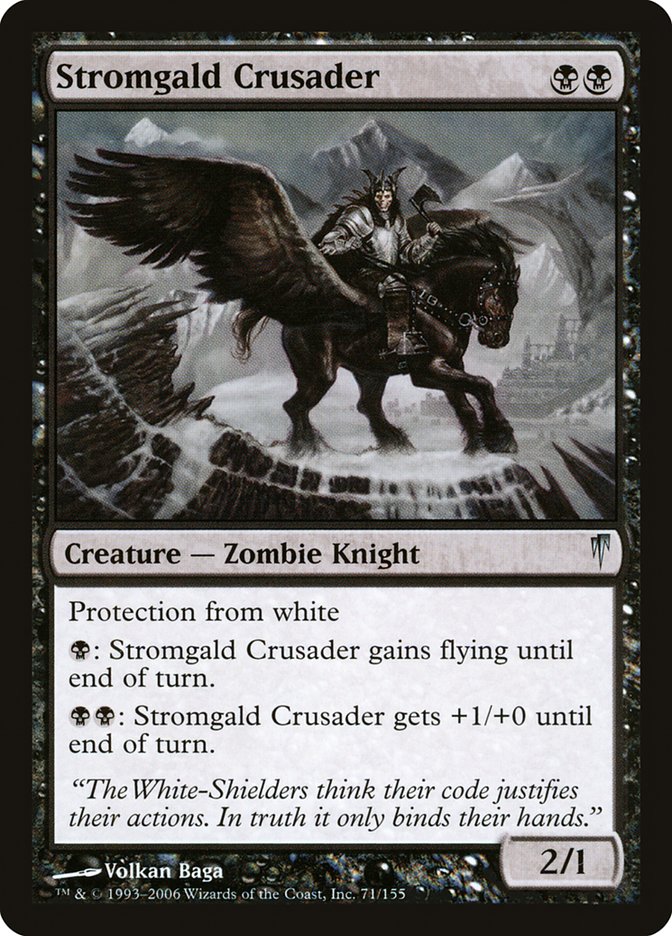 Stromgald Crusader [Coldsnap] | Play N Trade Winnipeg