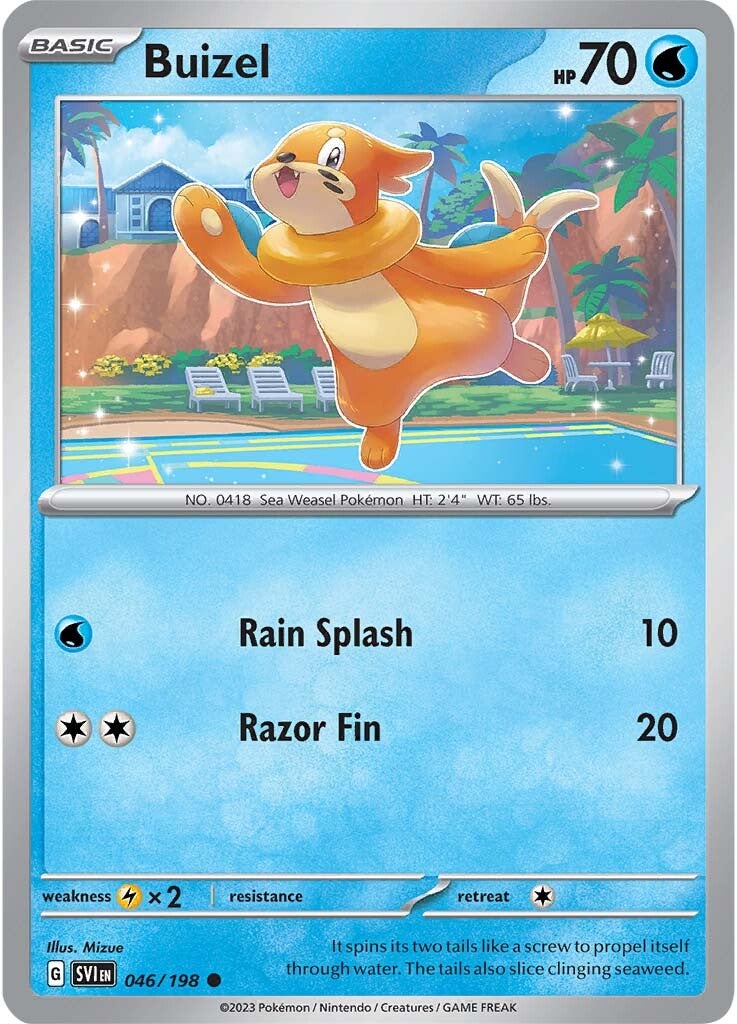 Buizel (046/198) [Scarlet & Violet: Base Set] | Play N Trade Winnipeg