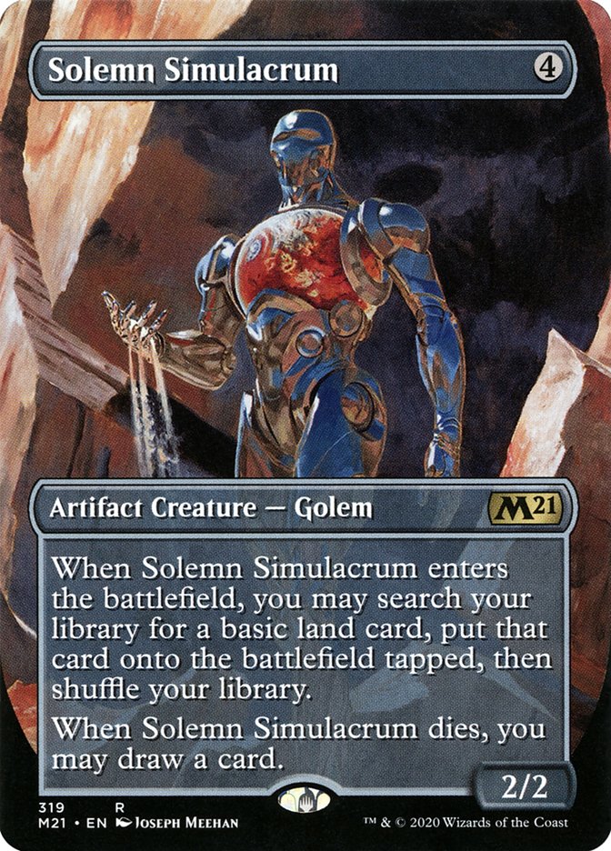 Solemn Simulacrum (Extended) [Core Set 2021] | Play N Trade Winnipeg