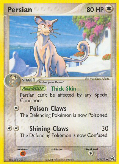 Persian (44/112) [EX: FireRed & LeafGreen] | Play N Trade Winnipeg