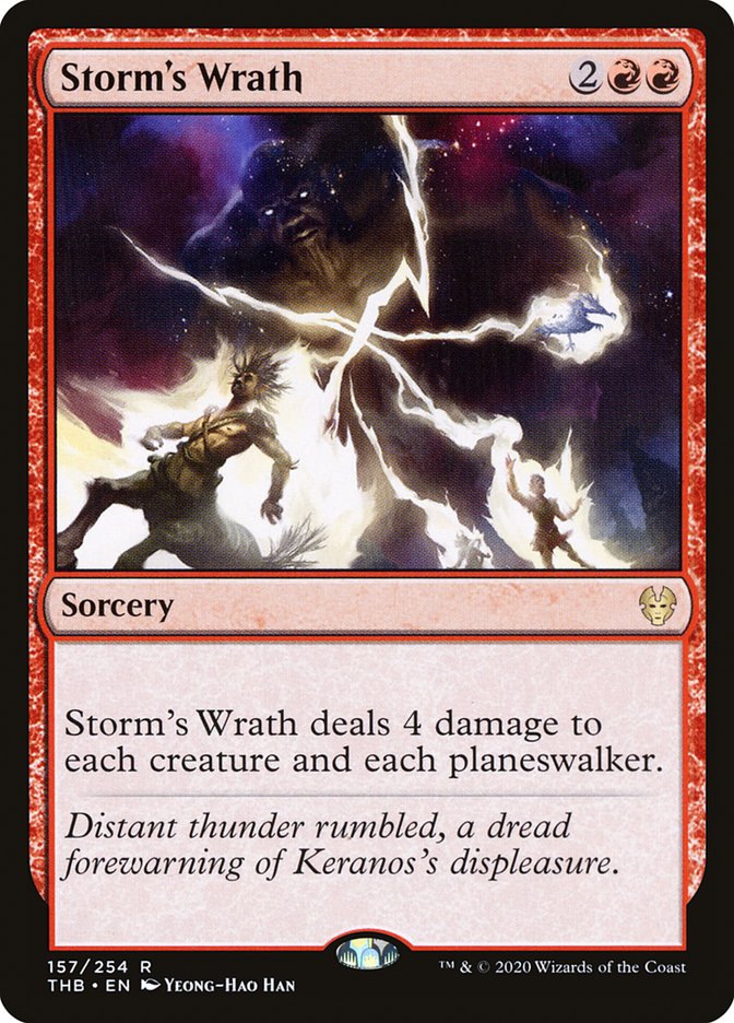 Storm's Wrath [Theros Beyond Death] | Play N Trade Winnipeg