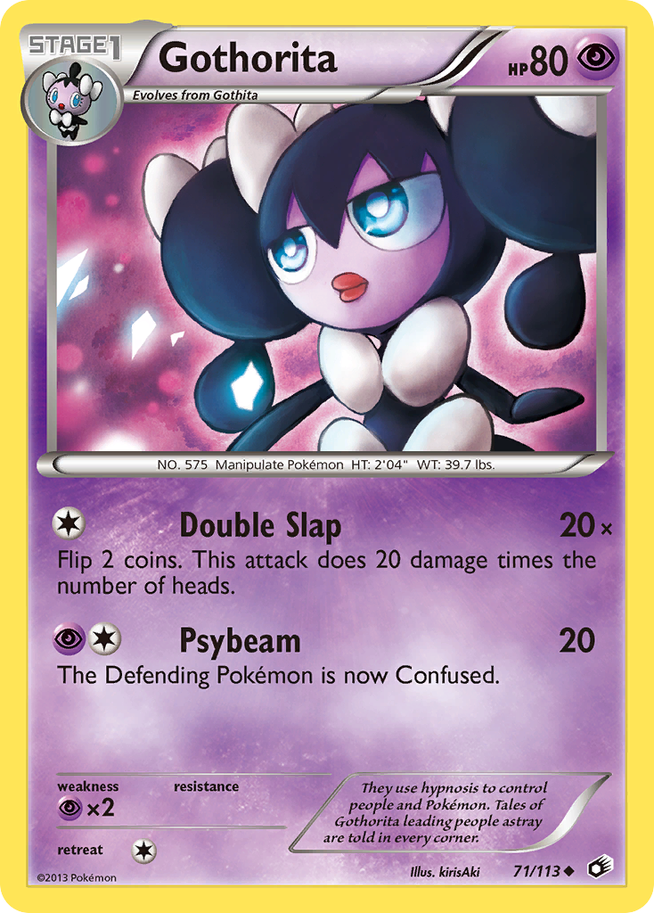 Gothorita (71/113) [Black & White: Legendary Treasures] | Play N Trade Winnipeg