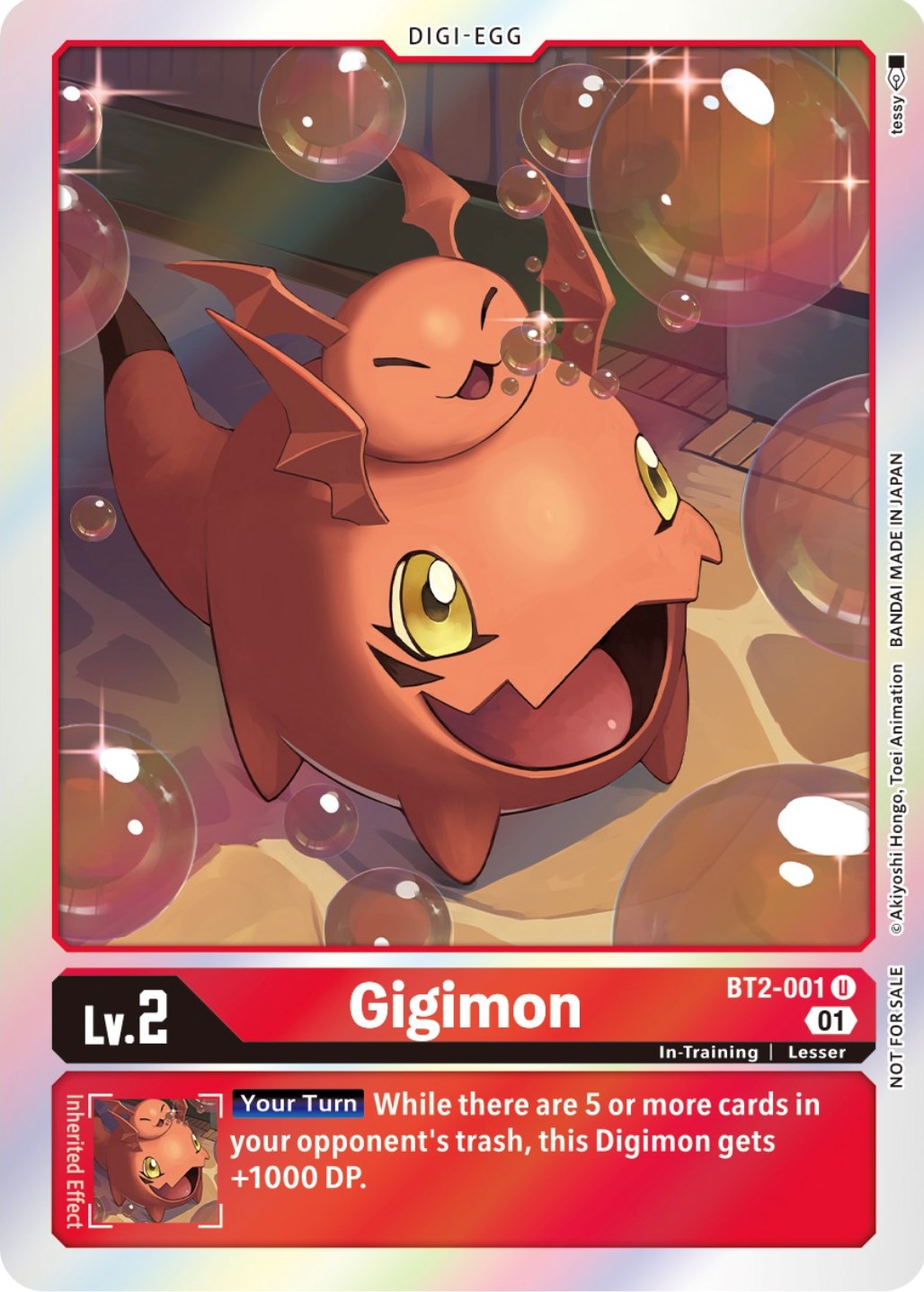 Gigimon [BT2-001] (ST-11 Special Entry Pack) [Release Special Booster Promos] | Play N Trade Winnipeg