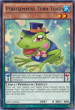 Performapal Turn Toad [MP15-EN066] Rare | Play N Trade Winnipeg