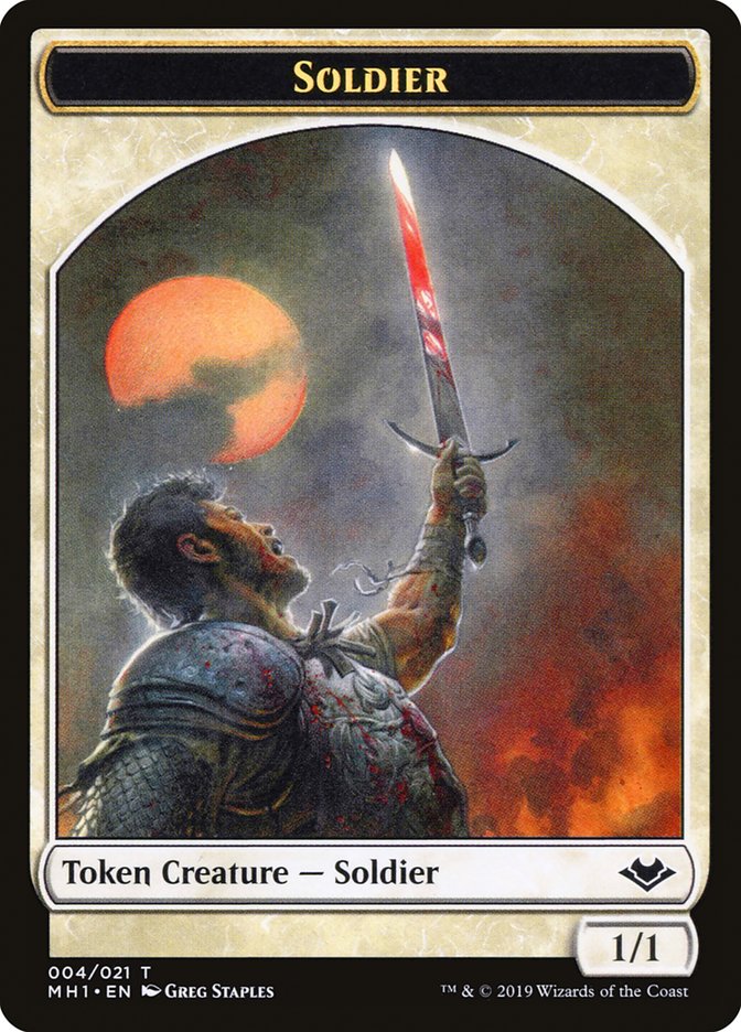 Soldier [Modern Horizons Tokens] | Play N Trade Winnipeg