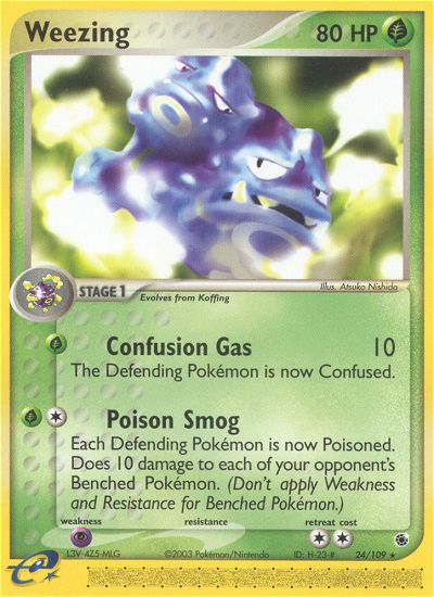 Weezing (24/109) [EX: Ruby & Sapphire] | Play N Trade Winnipeg