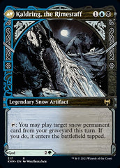 Jorn, God of Winter // Kaldring, the Rimestaff (Showcase) [Kaldheim] | Play N Trade Winnipeg