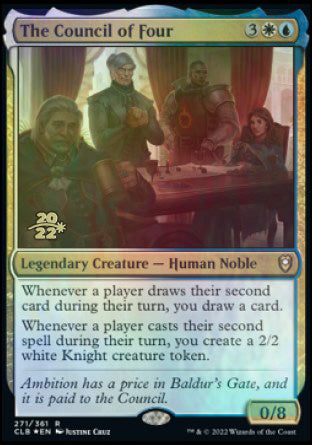 The Council of Four [Commander Legends: Battle for Baldur's Gate Prerelease Promos] | Play N Trade Winnipeg