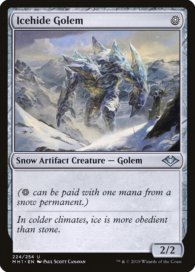 Icehide Golem [Modern Horizons] | Play N Trade Winnipeg