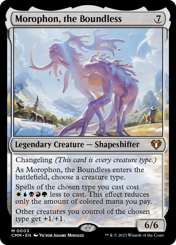 Morophon, the Boundless [Commander Masters] | Play N Trade Winnipeg