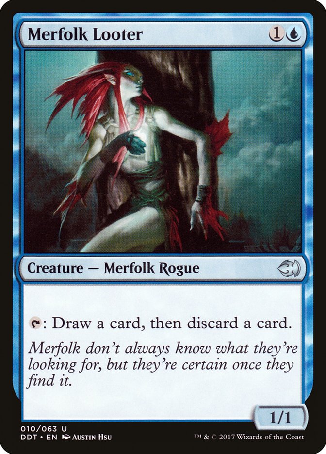 Merfolk Looter [Duel Decks: Merfolk vs. Goblins] | Play N Trade Winnipeg