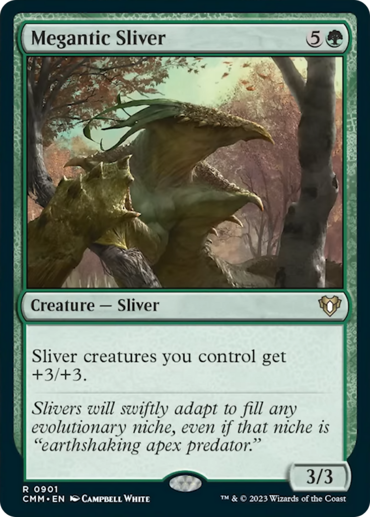 Megantic Sliver [Commander Masters] | Play N Trade Winnipeg