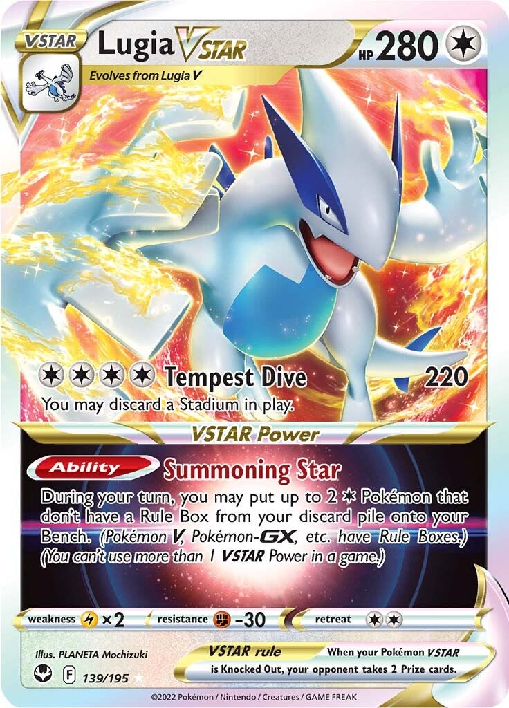 Lugia VSTAR (139/195) [Sword & Shield: Silver Tempest] | Play N Trade Winnipeg