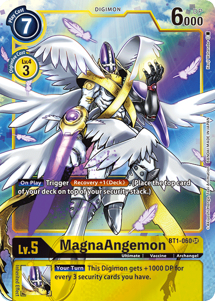 MagnaAngemon [BT1-060] (Alternate Art) [Release Special Booster Ver.1.0] | Play N Trade Winnipeg