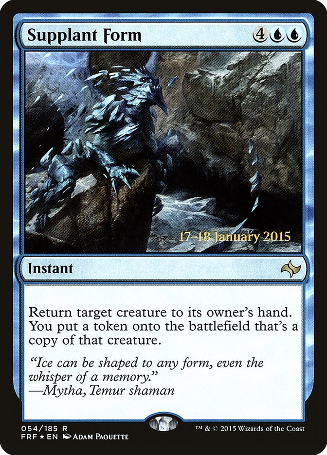 Supplant Form  [Fate Reforged Prerelease Promos] | Play N Trade Winnipeg