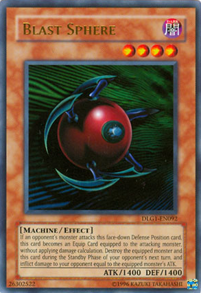 Blast Sphere [DLG1-EN092] Ultra Rare | Play N Trade Winnipeg