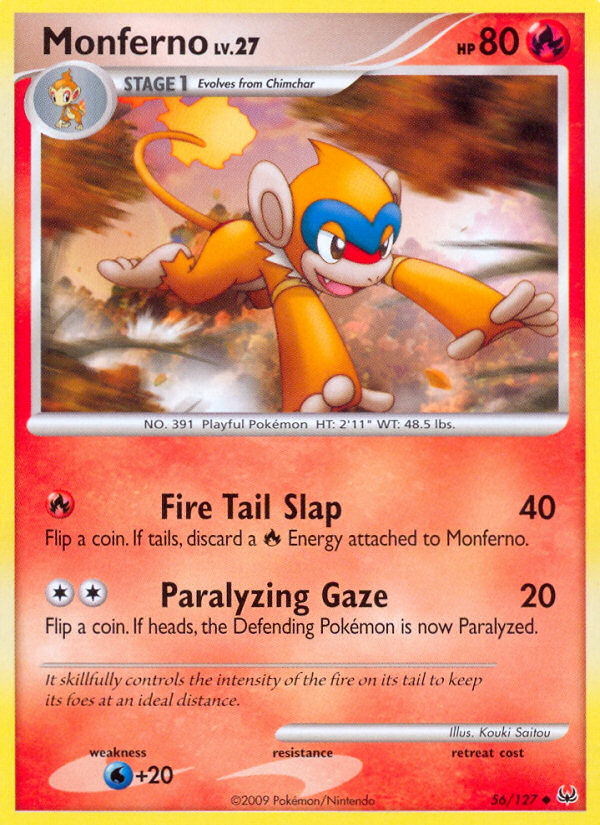 Monferno (56/127) [Platinum: Base Set] | Play N Trade Winnipeg