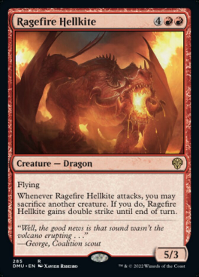 Ragefire Hellkite [Dominaria United] | Play N Trade Winnipeg