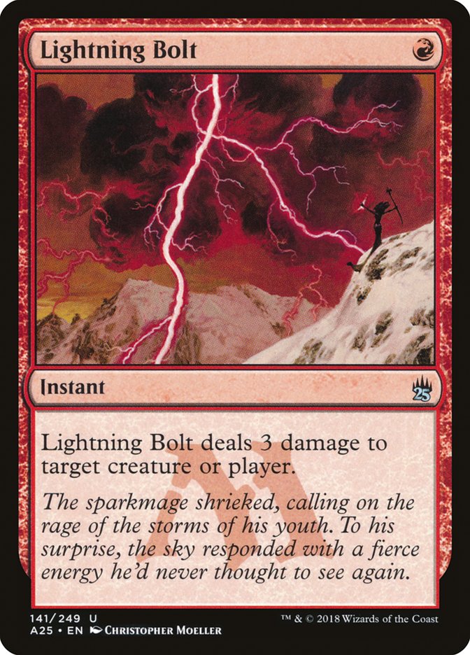 Lightning Bolt [Masters 25] | Play N Trade Winnipeg