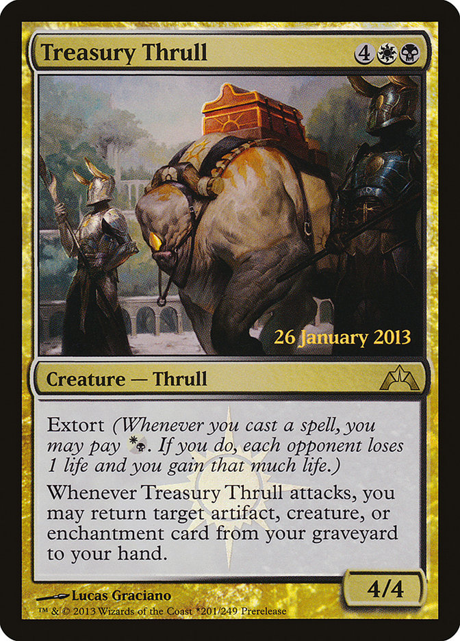 Treasury Thrull  [Gatecrash Prerelease Promos] | Play N Trade Winnipeg