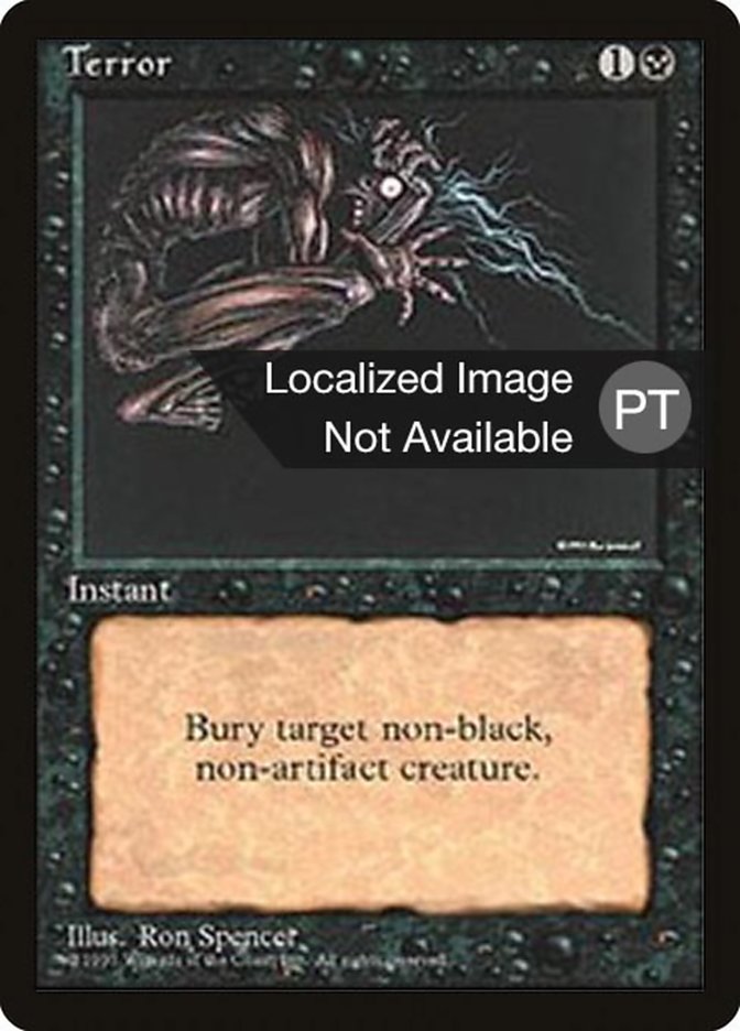 Terror [Fourth Edition (Foreign Black Border)] | Play N Trade Winnipeg