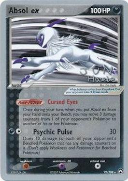 Absol ex (92/108) (Flyvees - Jun Hasebe) [World Championships 2007] | Play N Trade Winnipeg