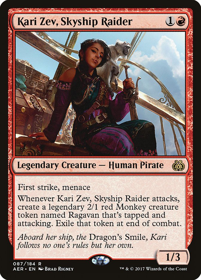 Kari Zev, Skyship Raider [Aether Revolt] | Play N Trade Winnipeg