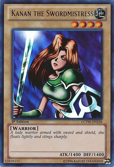 Kanan the Swordmistress [LCYW-EN228] Ultra Rare | Play N Trade Winnipeg